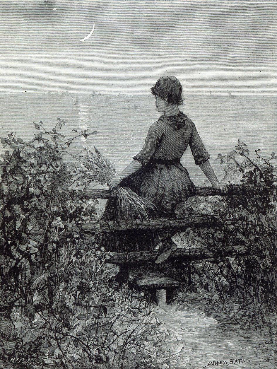 フィッシャーのラス、「レジャーアワー」、1888年 作： デューイ・ベイツ