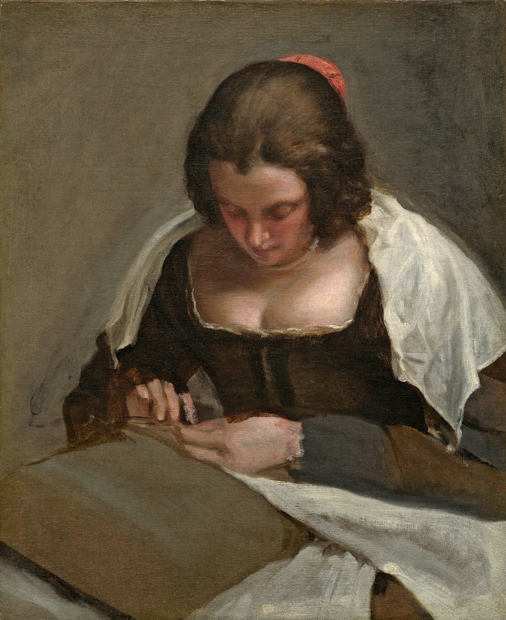 針女、1640-50年頃 作： ディエゴ・ベラスケス