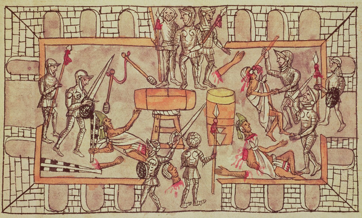 メキシコ人の虐殺 作： ディエゴ・デュラン