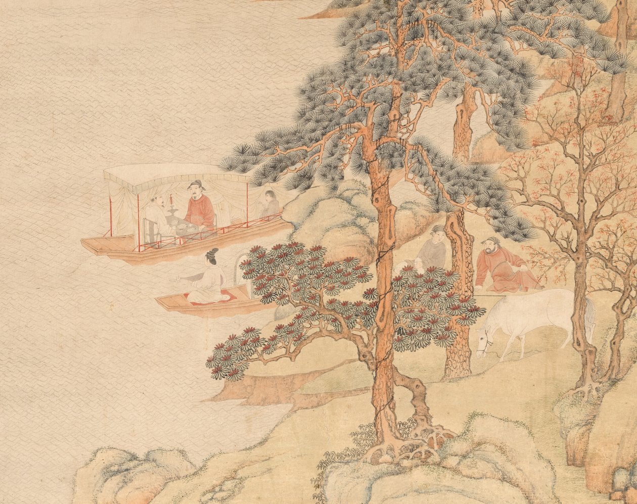 リュートの歌、1585年。 作： ディン・ユンペン