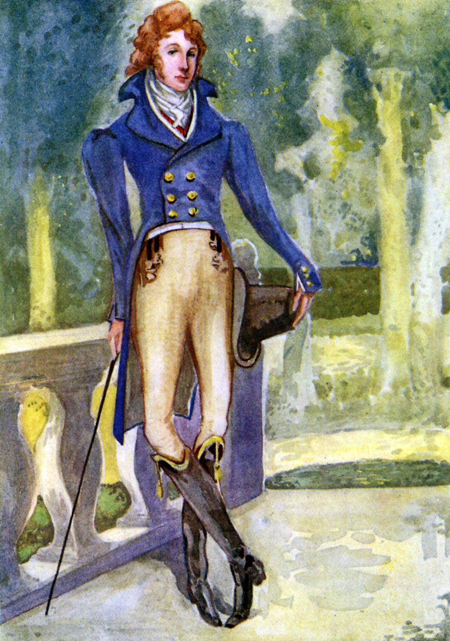 ジョージ4世の男のコスチューム（1820〜1830） 作： ディオン・クレイトン・カルスロップ