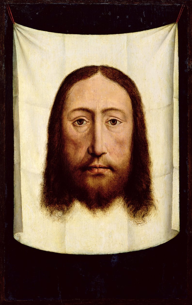 聖なる顔、c.1450-60 作： Dirck Bouts
