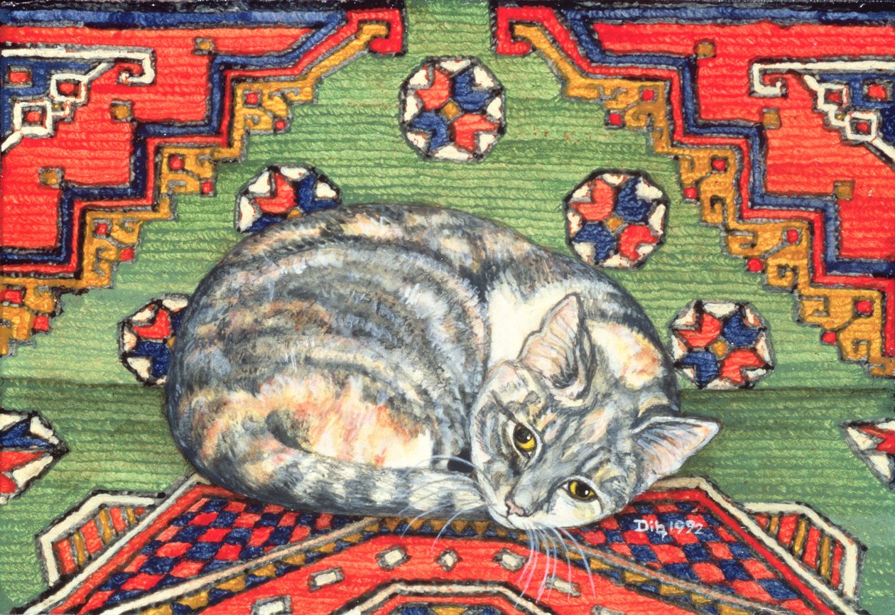 3番目のカーペット猫パッチ 作： ディッツ