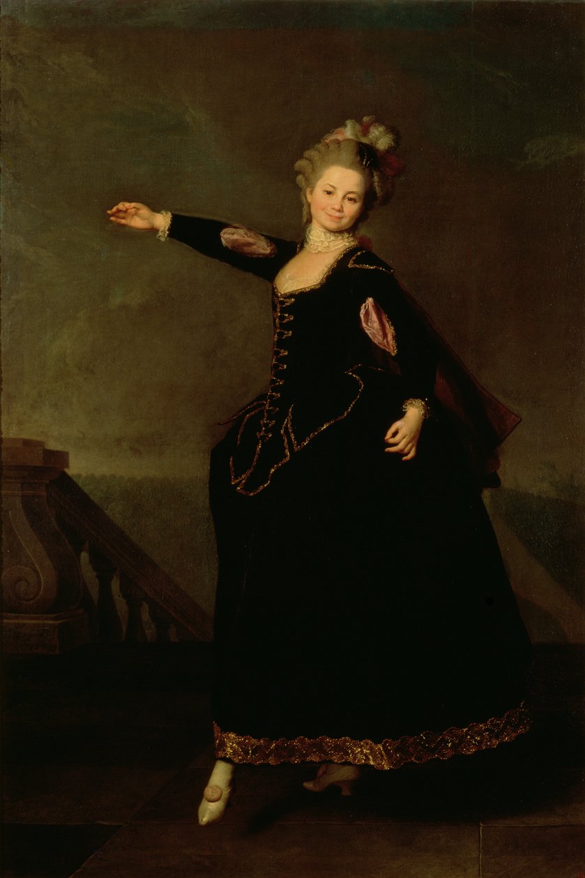 ナタリア・セメノフナ・ボルシュチョヴァの肖像（1758-1843）1776 作： Dmitri Grigorievich Levitsky