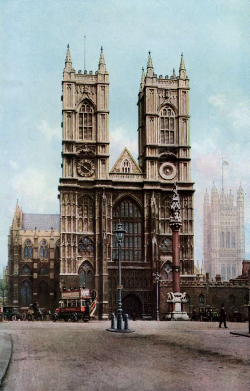 ウェストミンスター寺院、ロンドン、c1930s 作： ドナルド・マクリーシュ