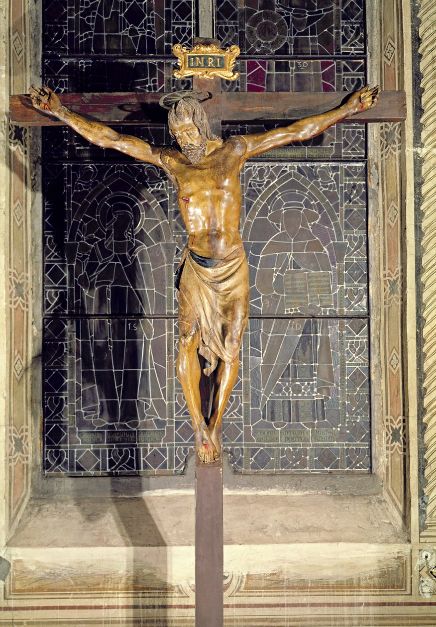 十字架、c.1425（ポリクロームウッド） 作： ドナテロ