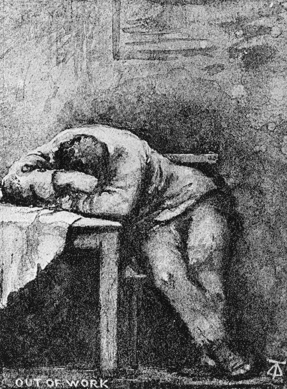 失業、1890 作： ドロシー・スタンリー