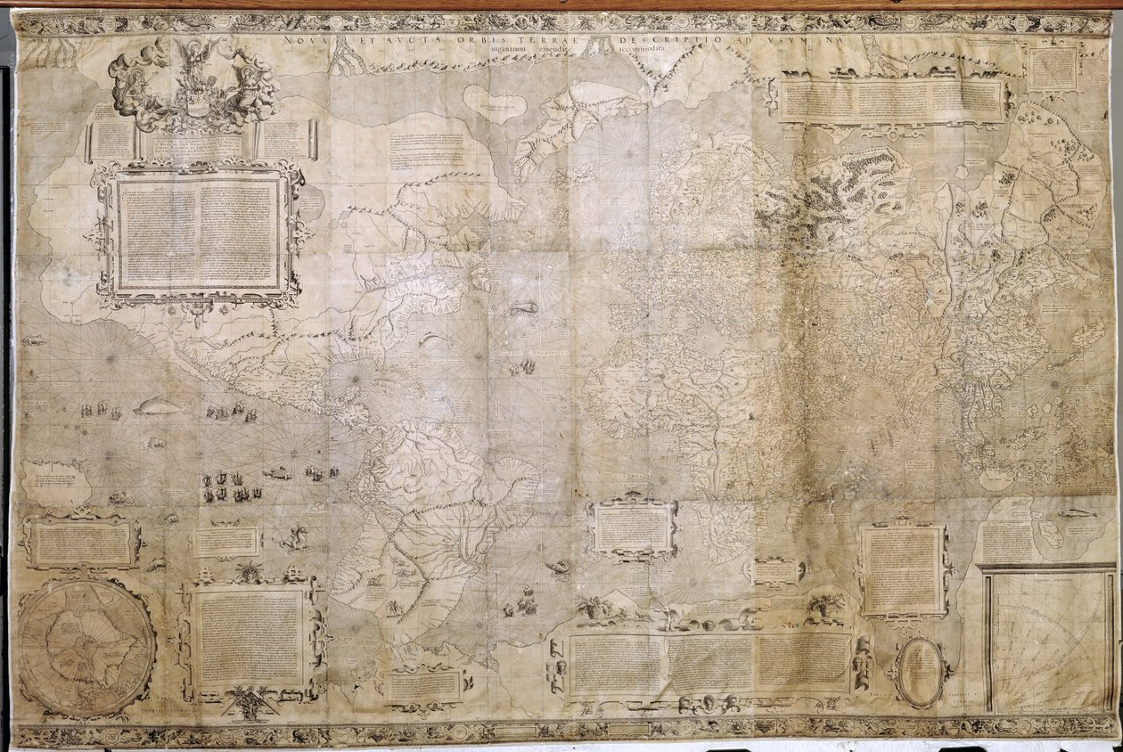 世界地図 作： オランダ語学校
