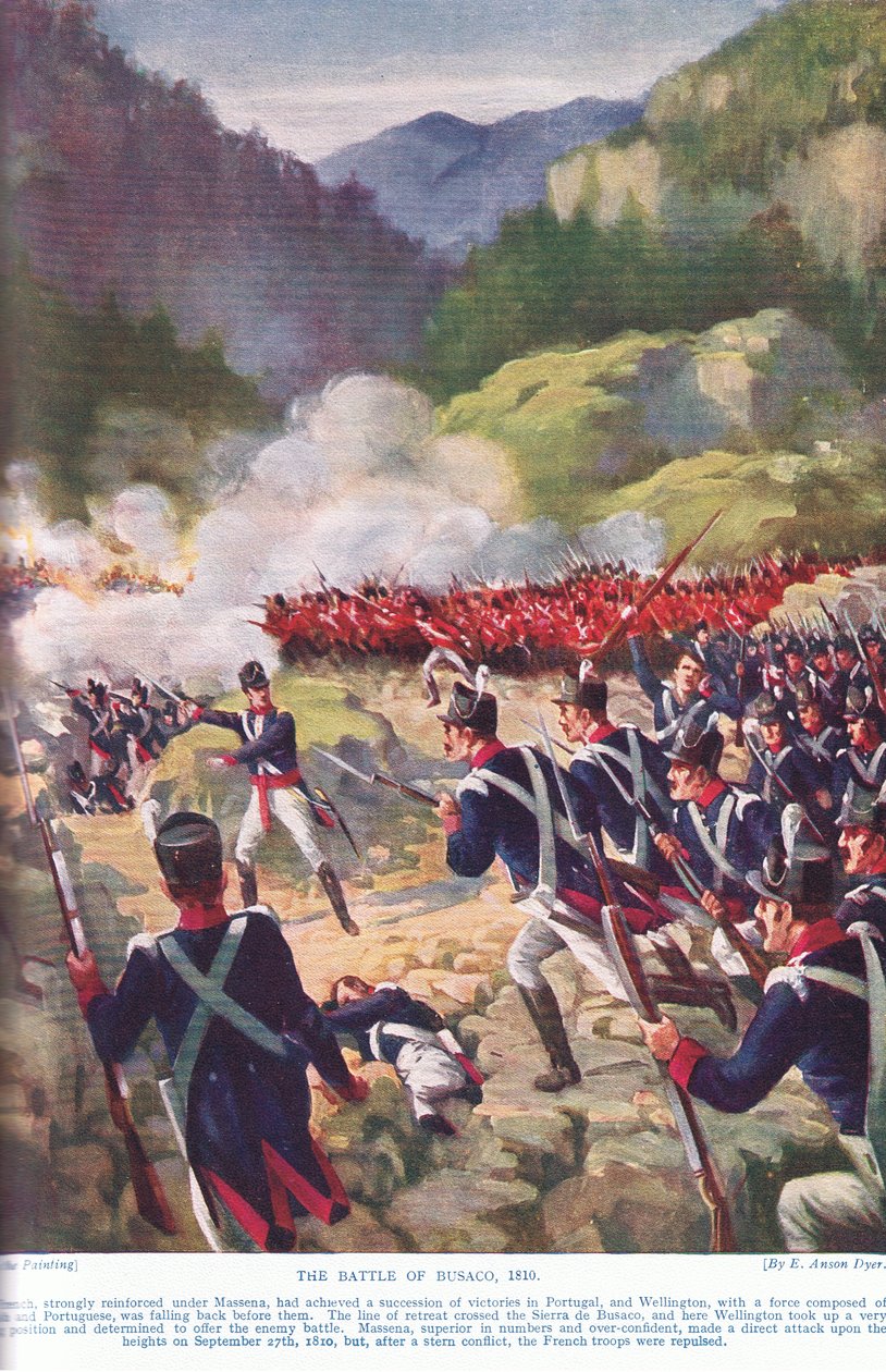 ブサコの戦い、1910年頃 作： EAダイアー