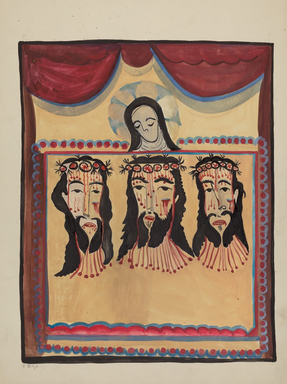 祭壇画、19351942。 作： E.ボイド