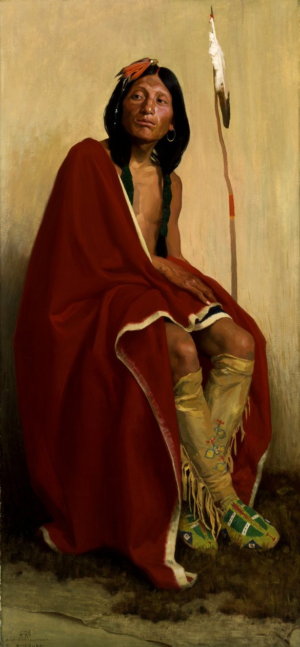 タオ族エルク・フット 作： Eanger Irving Couse