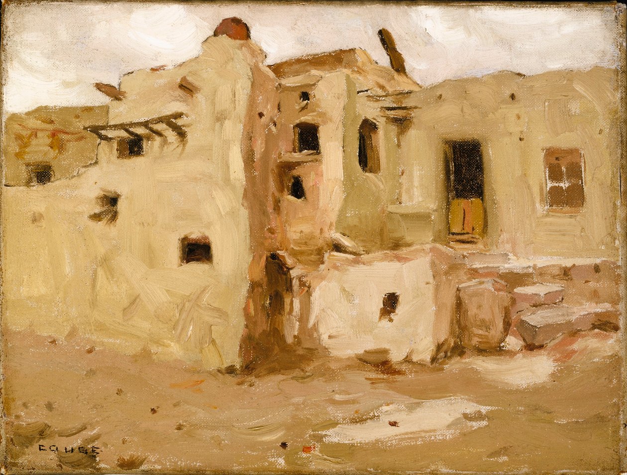 ワルピ村 作： Eanger Irving Couse