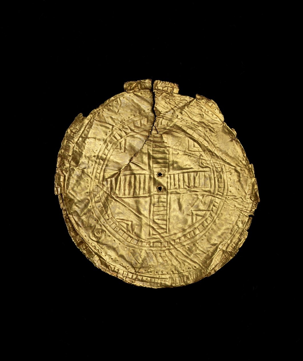 バリシャノンサンディスク（ゴールド） 作： 青銅器時代初期