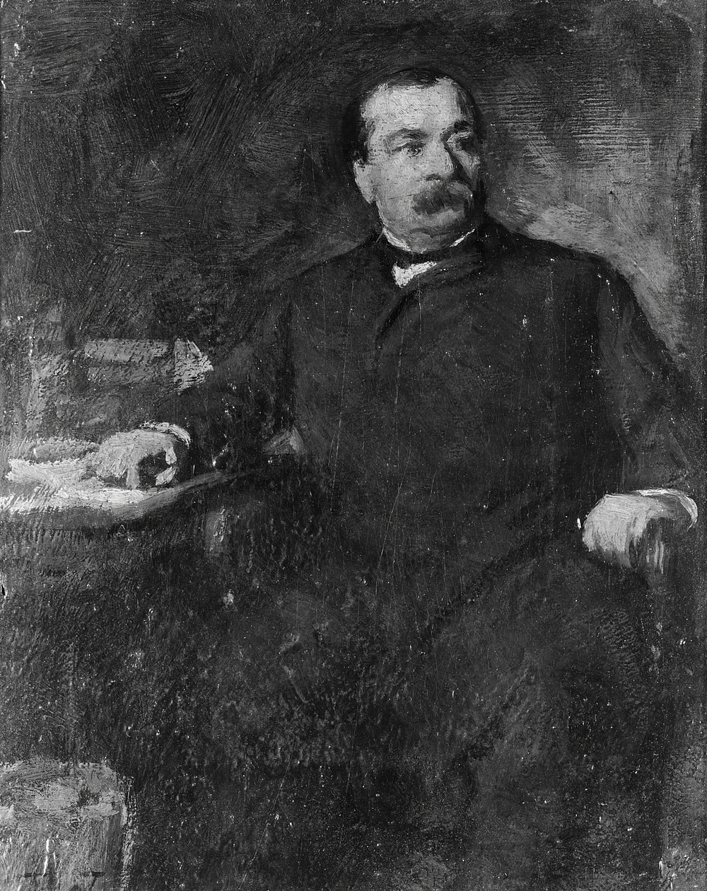 1891年までにグローバークリーブランド。 作： イーストマン・ジョンソン