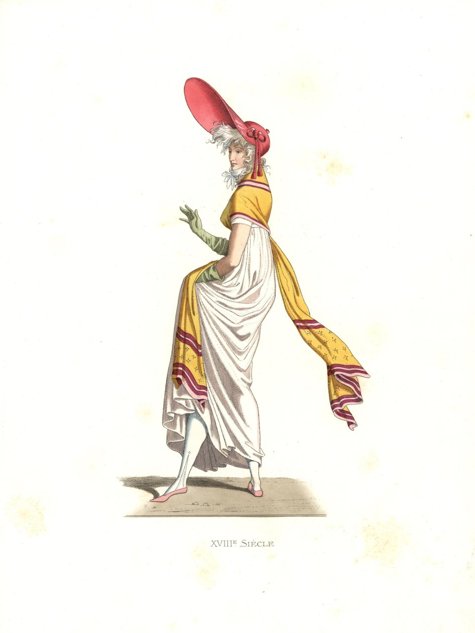 おしゃれな女性 メルヴェイユーズ、フランス 作： EdmondLechevallier-Chevignard