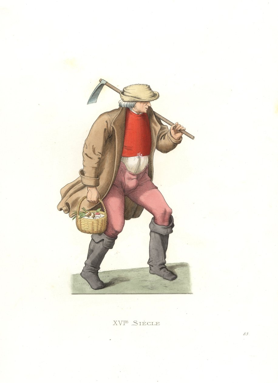 フランスの労働者 作： EdmondLechevallier-Chevignard