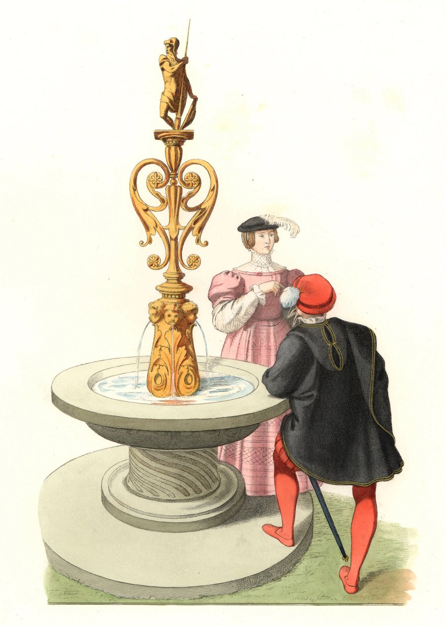ジェントルマン＆レディ、イギリスの貴族 作： EdmondLechevallier-Chevignard
