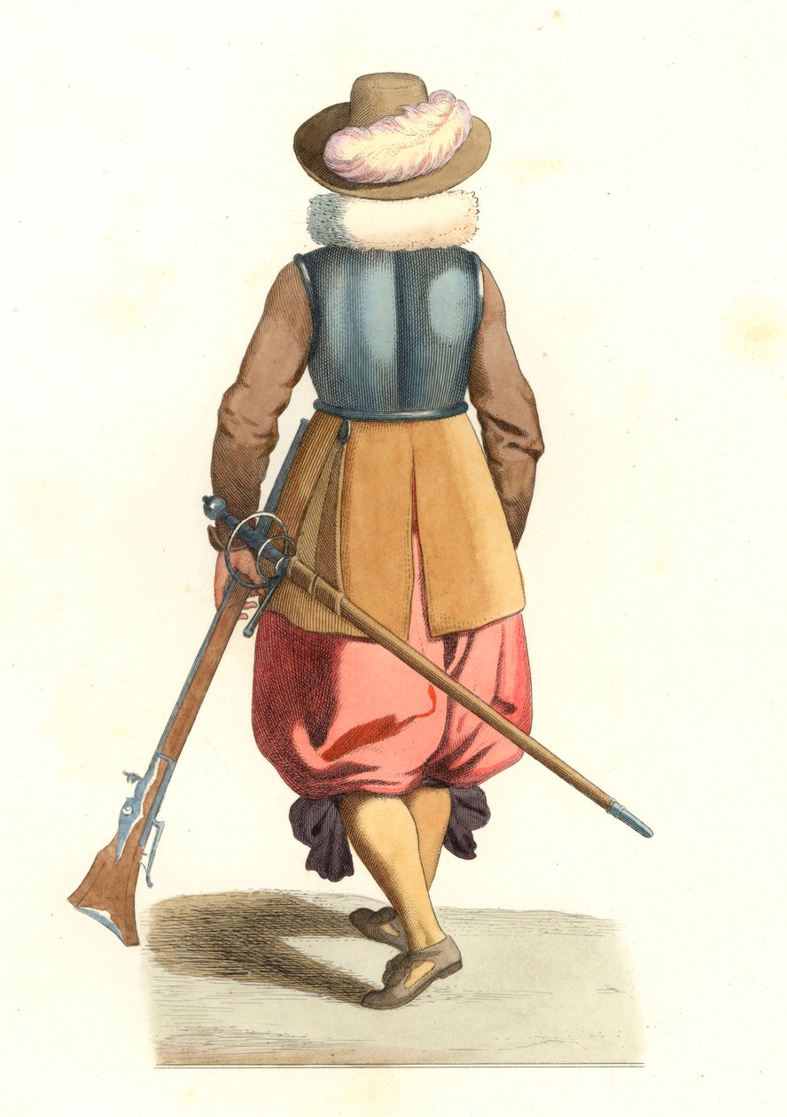 フランス・フランドルの銃士 作： EdmondLechevallier-Chevignard