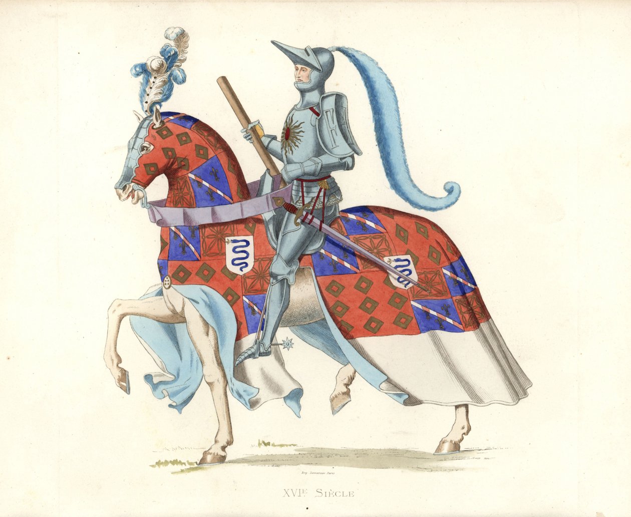 ピエール・ロハン侯爵（1451-1513）（イラスト 作： EdmondLechevallier-Chevignard