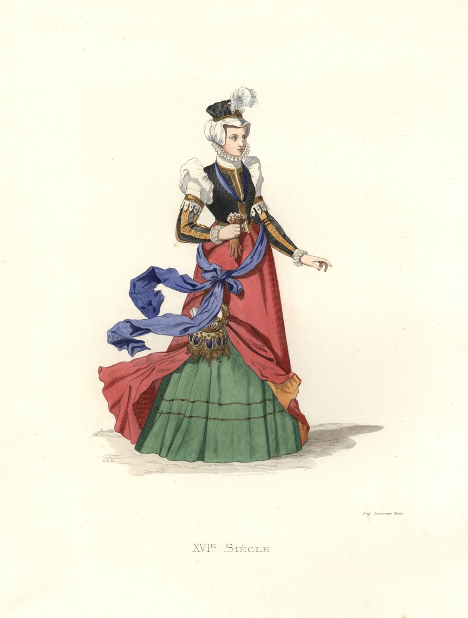 スイス人女性 作： EdmondLechevallier-Chevignard