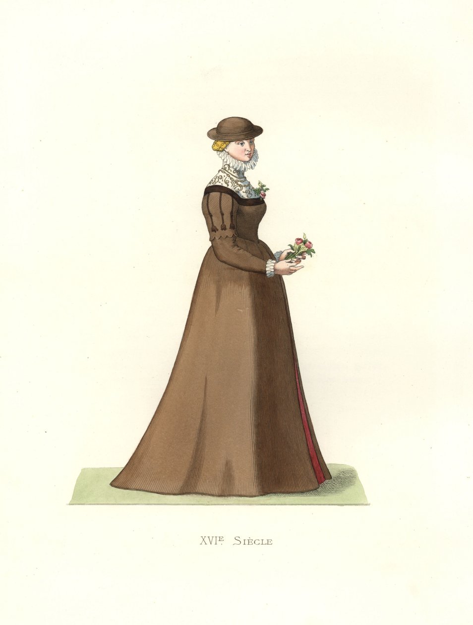 イギリスの若い女性 作： EdmondLechevallier-Chevignard