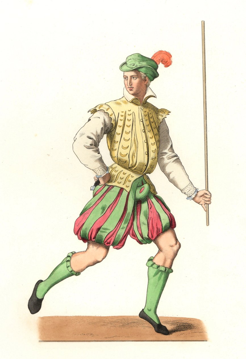 フランス語 Laquais 作： EdmondLechevallier-Chevignard