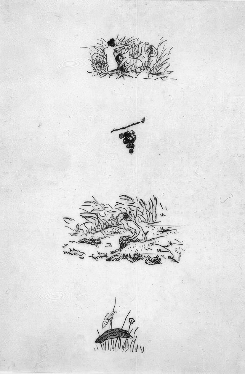 牧神の午後 作： エドゥアールマネ