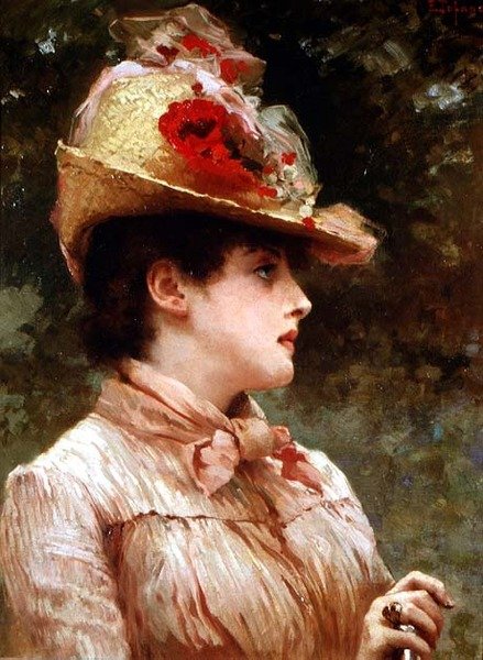 ある女性の肖像 作： エドゥアルド・トファノ