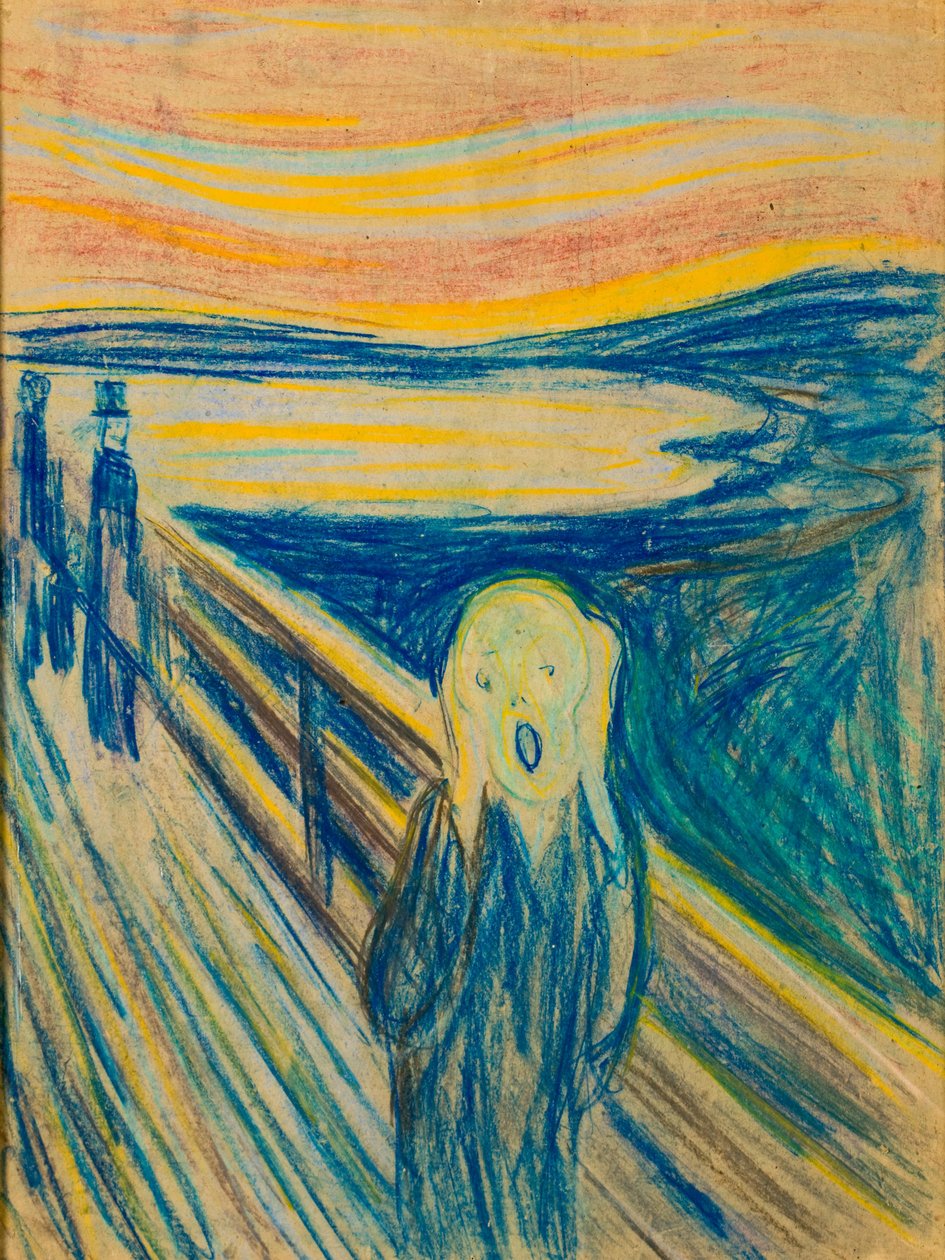 悲鳴 作： エドヴァルド・ムンク