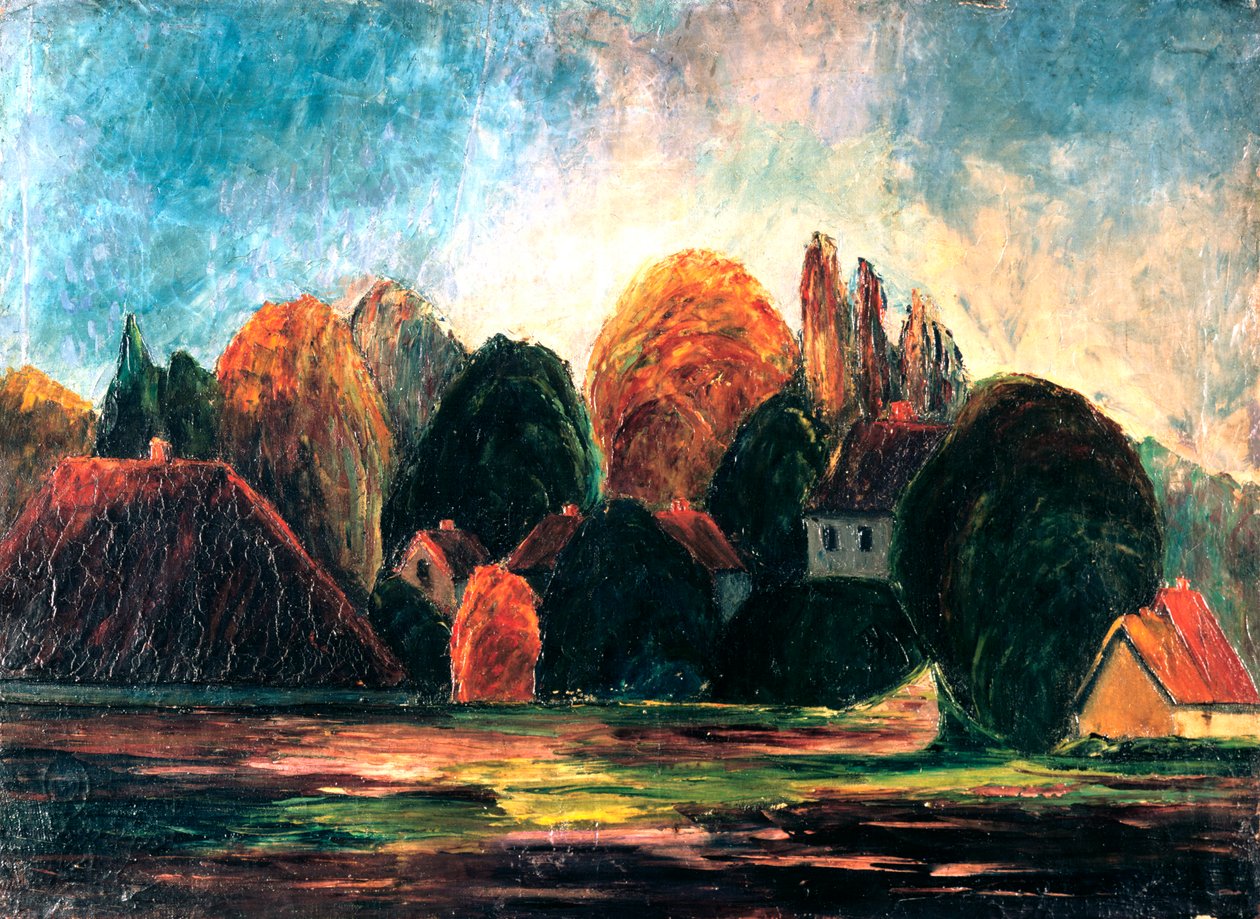 ノルウェー航路、c1900 作： エドヴァルド・ムンク