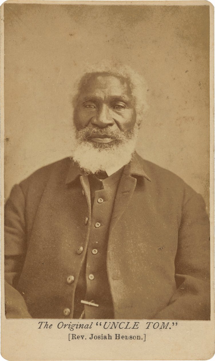 ジョサイア・ヘンソン牧師（c.1876年（写真） 作： エドワード・H・ハート