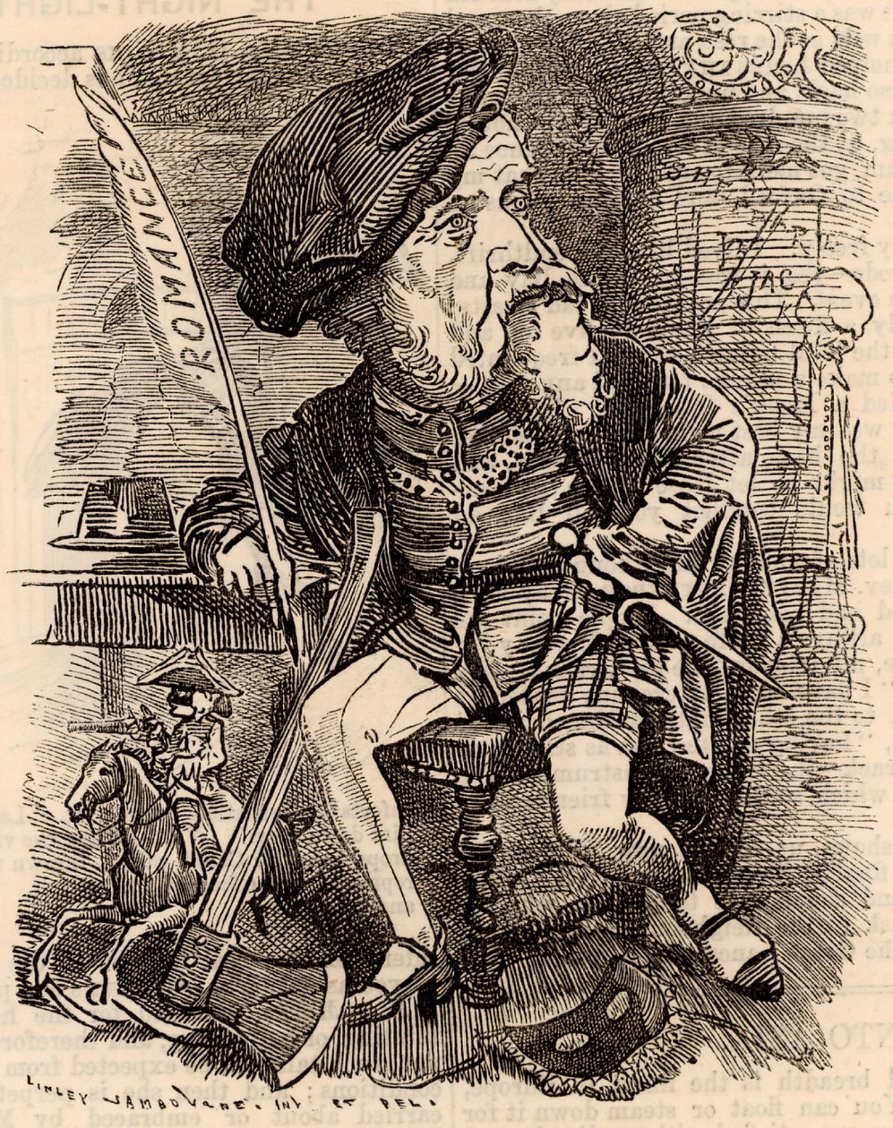 ハリソン・エインズワース（1805-1882 作： エドワード・リンリー・サンボーン