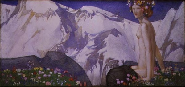 アルプスの植物 作： エドワード・レジナルド・フランプトン