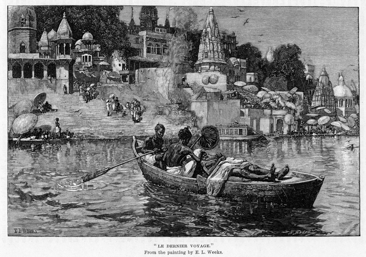 最後の航海、c1870-1900。 作： エドウィンロードウィーク