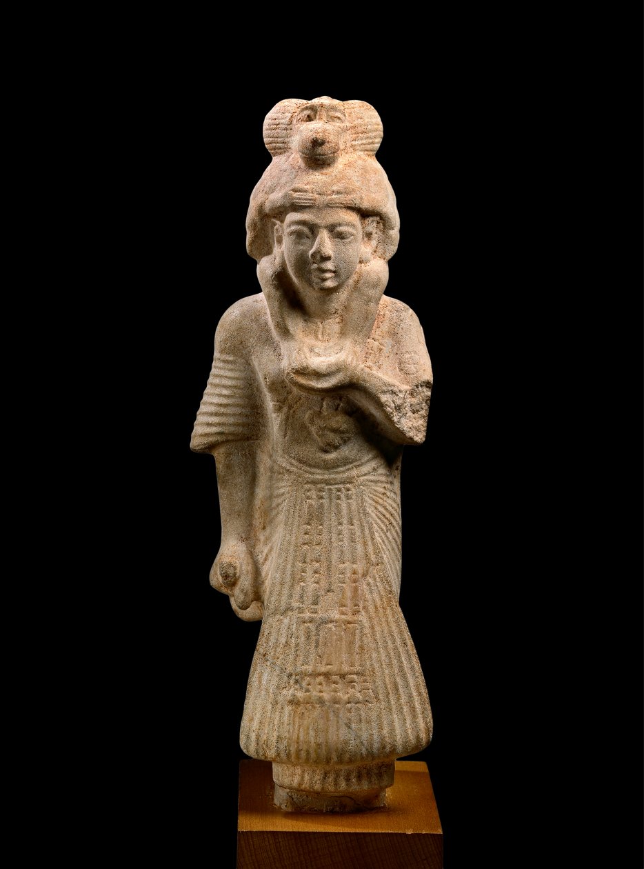ヒヒを運ぶスクライブとトートの司祭、アシュムネイン古代ハーモポリス、ニューキングダム、XIX Dynasty 1307-1196 BC limestoneも参照107880 作： エジプト第19王朝