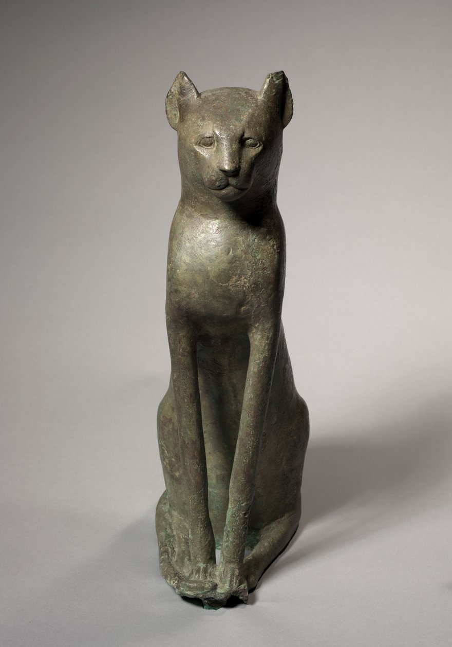 猫の棺、紀元前305〜30年 作： エジプトのプトレマイオス朝