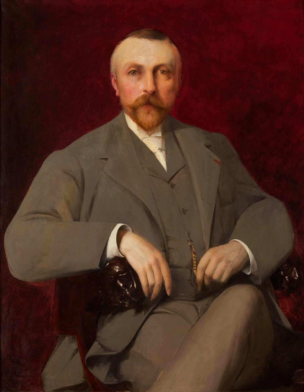 ポール・マーモッタンの肖像、1898 作： エリー・ノンクレール