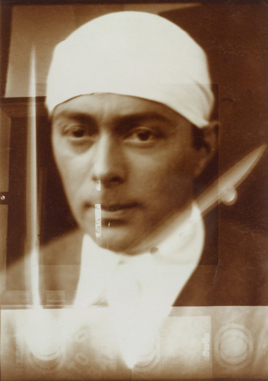 自画像、1924-1925。 作： エリーゼル・マルコヴィッチ・リシツキー
