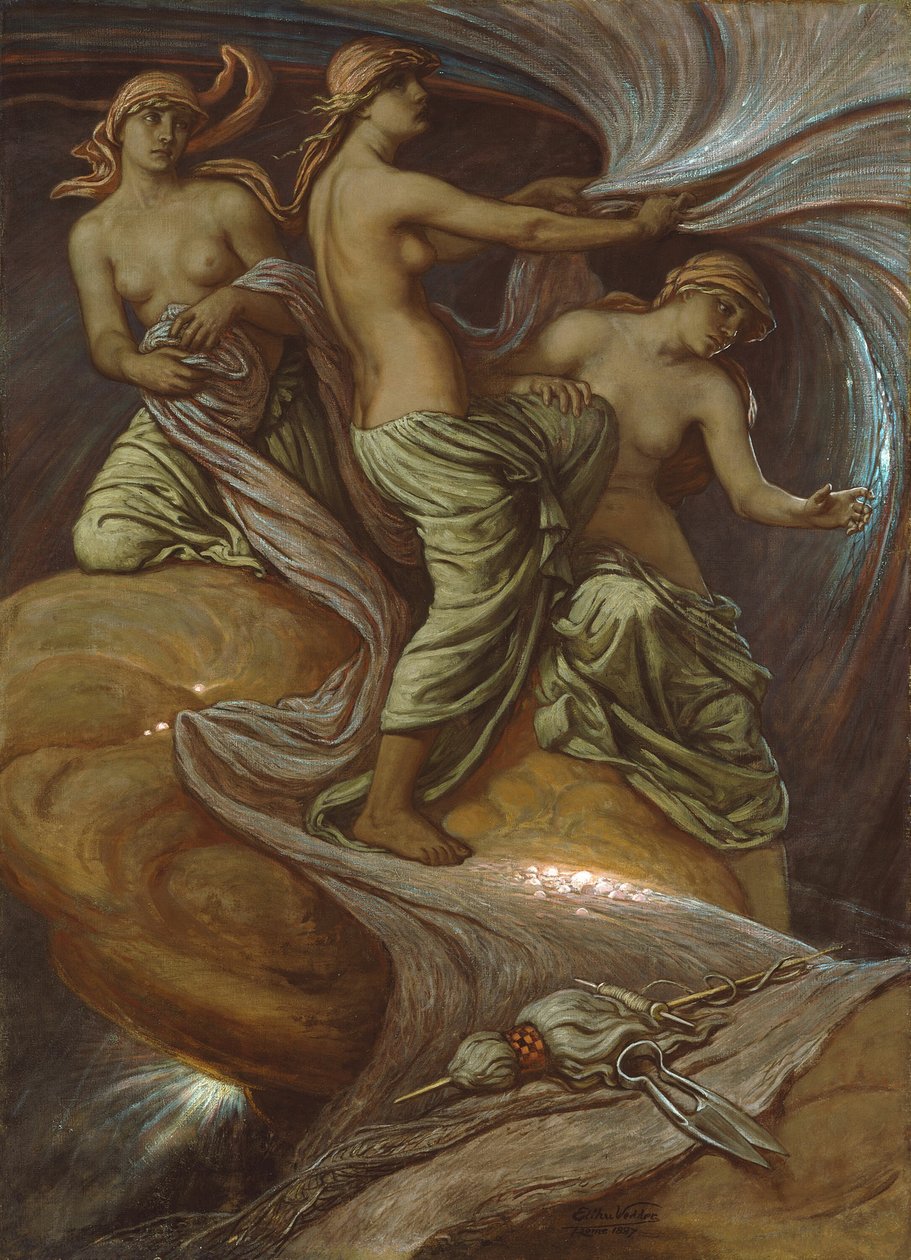 星に集う運命、1887年。 作： エリフ・ヴェダー