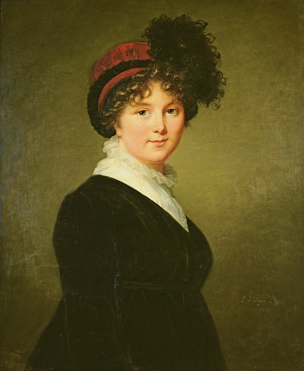 ドーセット公爵夫人、アラベラコープの肖像 作： Elisabeth Louise Vigee Lebrun