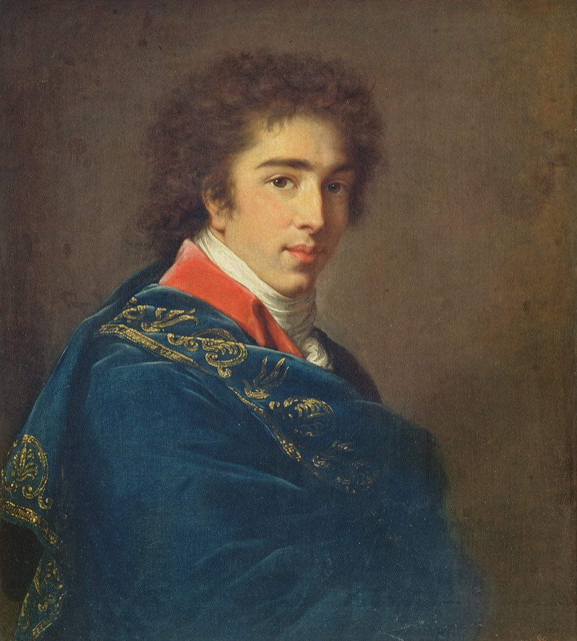 イヴァン・バリャチンスキー王子の肖像、1800 作： Elisabeth Louise Vigee Lebrun