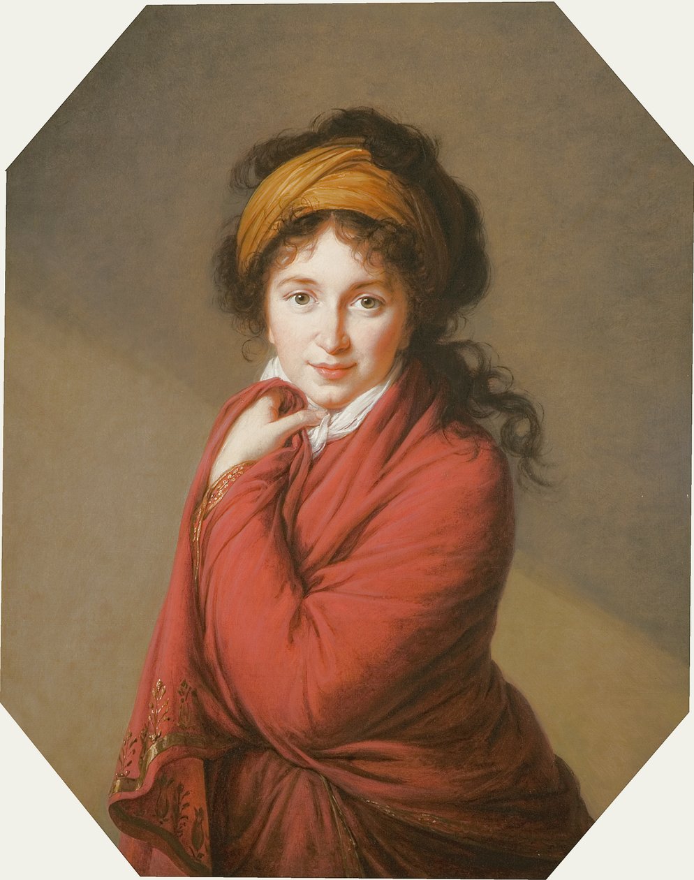 ニコライ伯爵ニコライエヴィチゴロビン伯爵の肖像、1797-1800年 作： Elisabeth Louise Vigee Lebrun