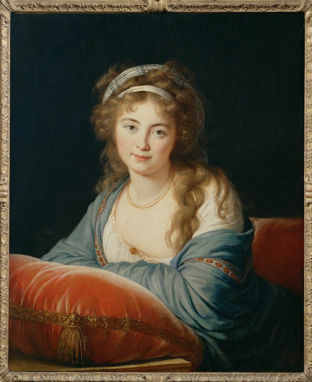 カトリーヌ・ワシーリエヴナ・スカヴロンスカイア伯爵夫人 ... 作： Elisabeth Louise Vigee Lebrun