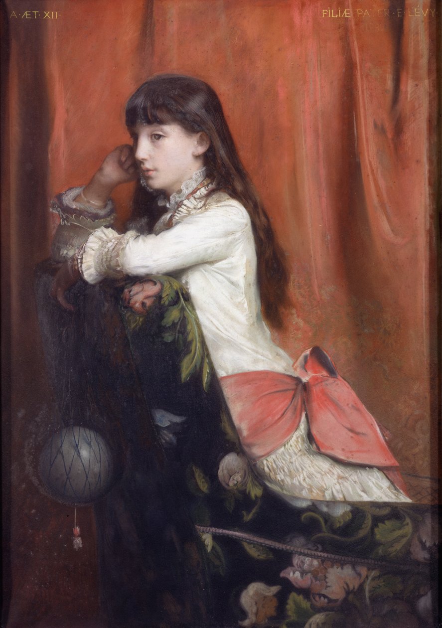 ミス・リーア・レヴィ、1882 作： エミール・レヴィ