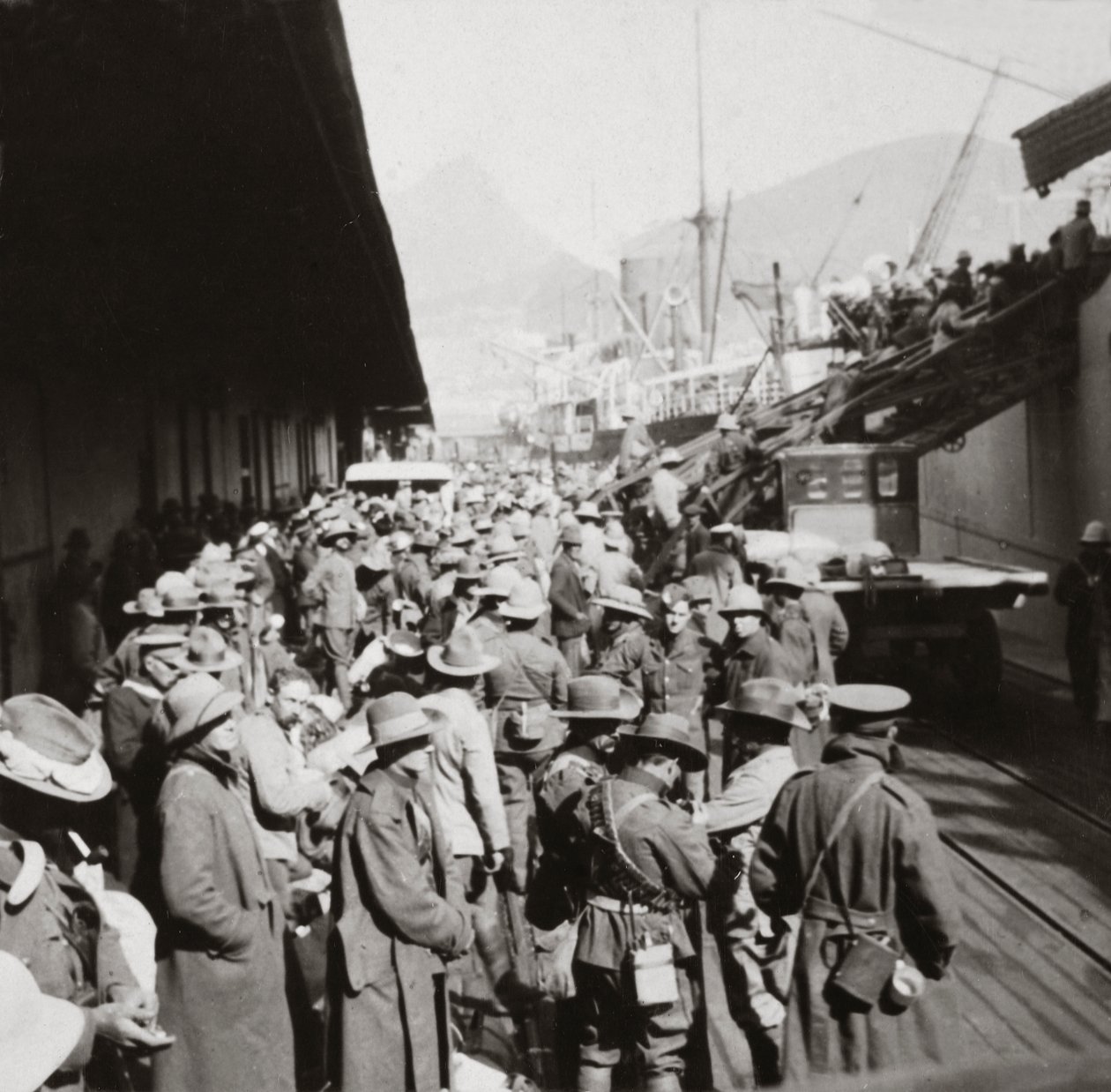 南西アフリカ出身の第1歩兵旅団 作： 英語の写真家