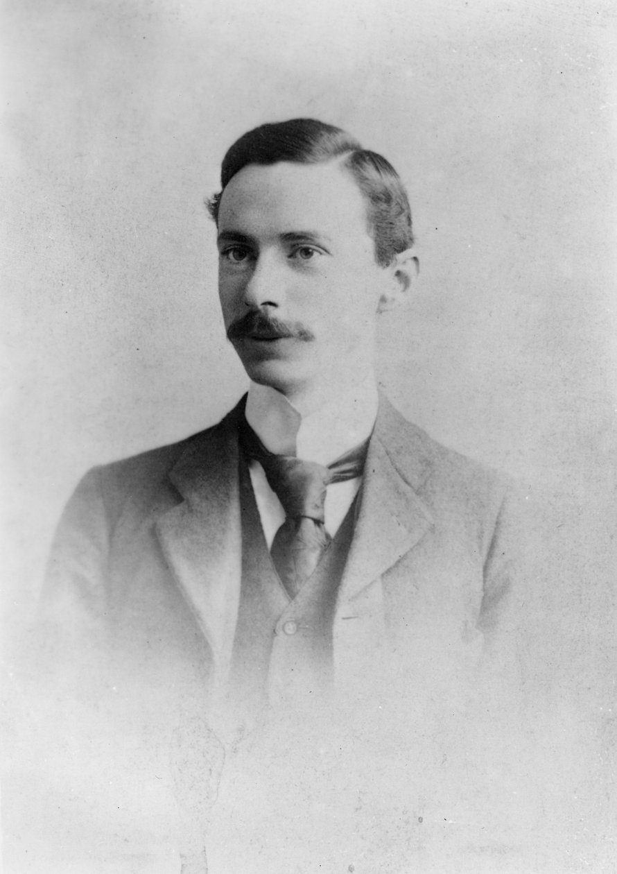バートランドラッセル、1895年頃 作： 英語の写真家