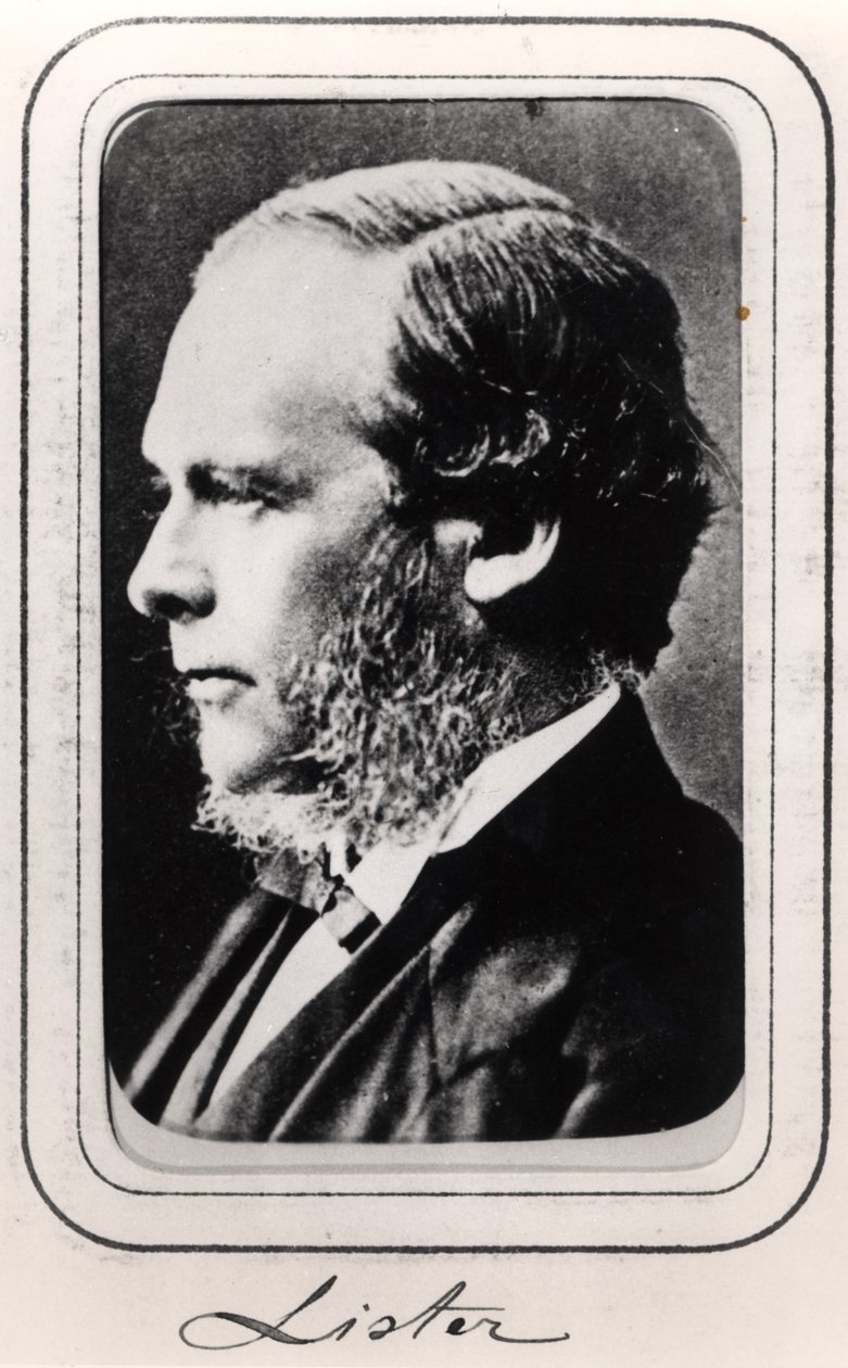 ジョセフ・リスター（1827-1912） 作： 英語の写真家