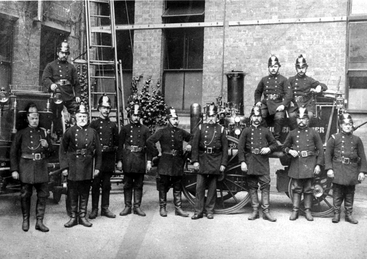 キッダーミンスター消防隊、1910 作： 英語の写真家