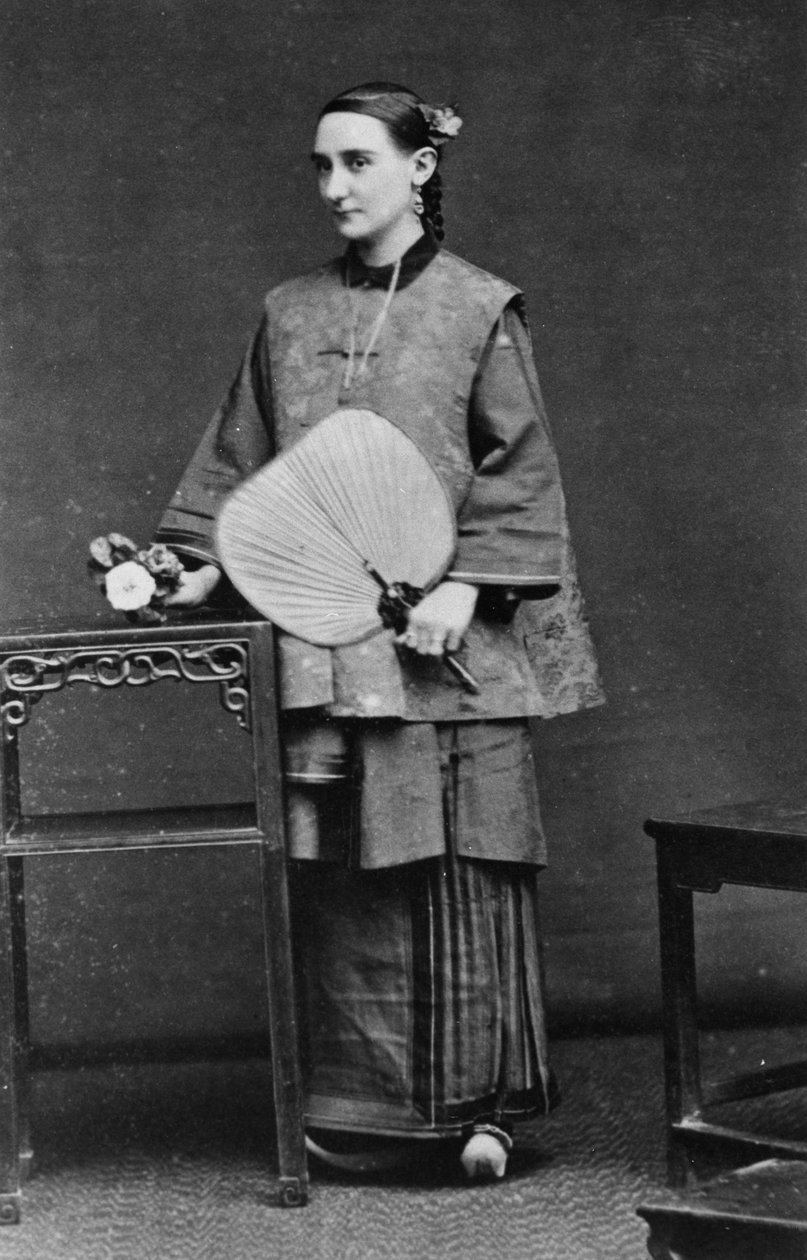 混血の少女、1878 作： 英語の写真家