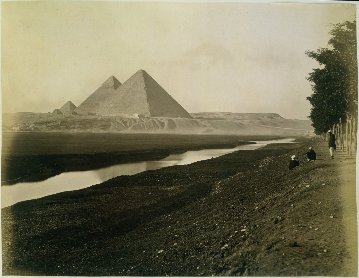 ピラミッド、1878年頃 作： 英語の写真家